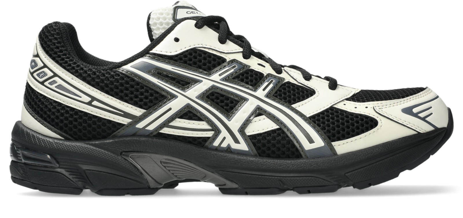 反対向きの側面：つま先から踵への輪郭。写真：ASICS公式1203A609-001商品ページ