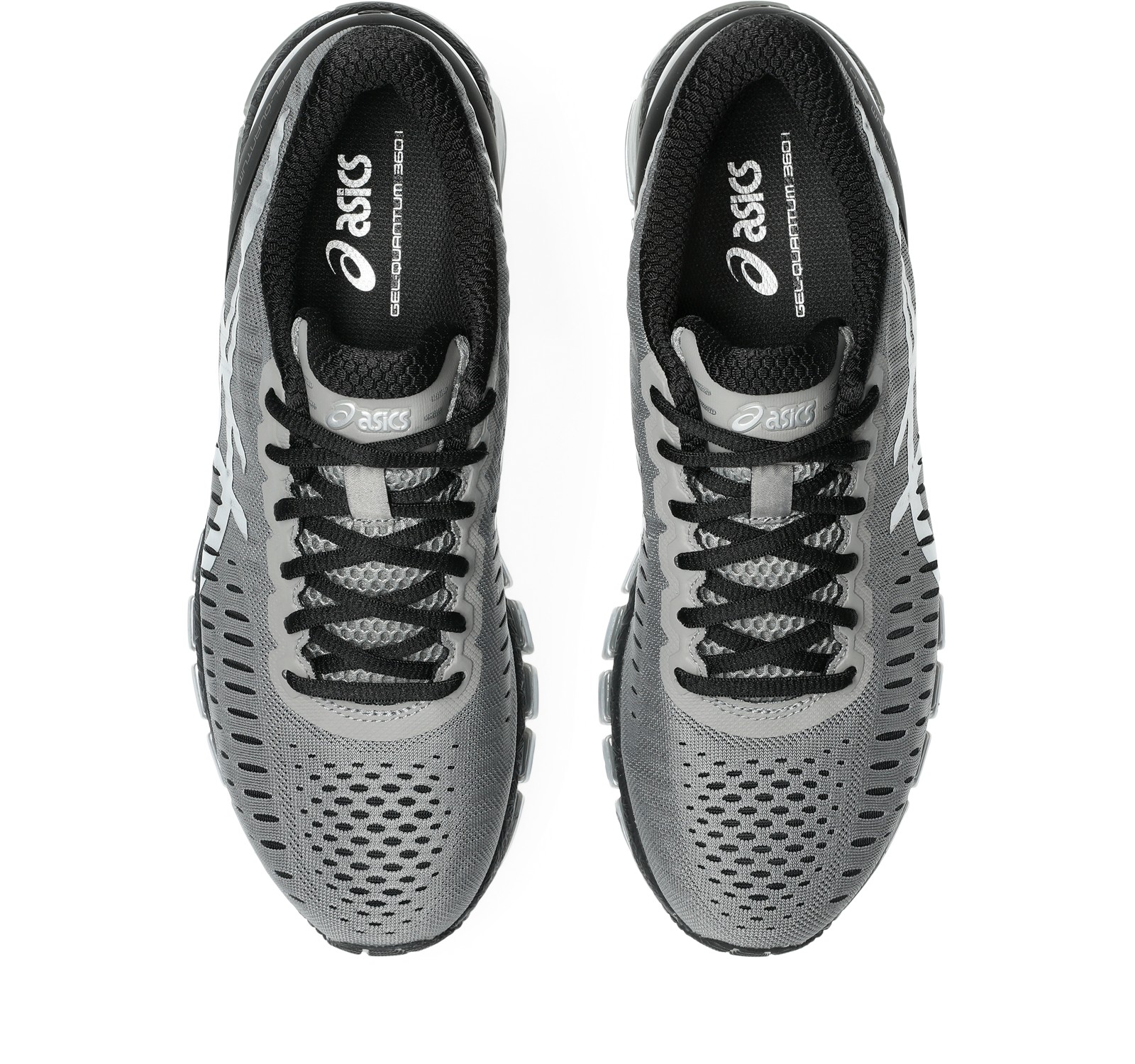 真上:黒い履き口・タン・中敷の文字。写真:ASICS公式1203A730-024商品ページ