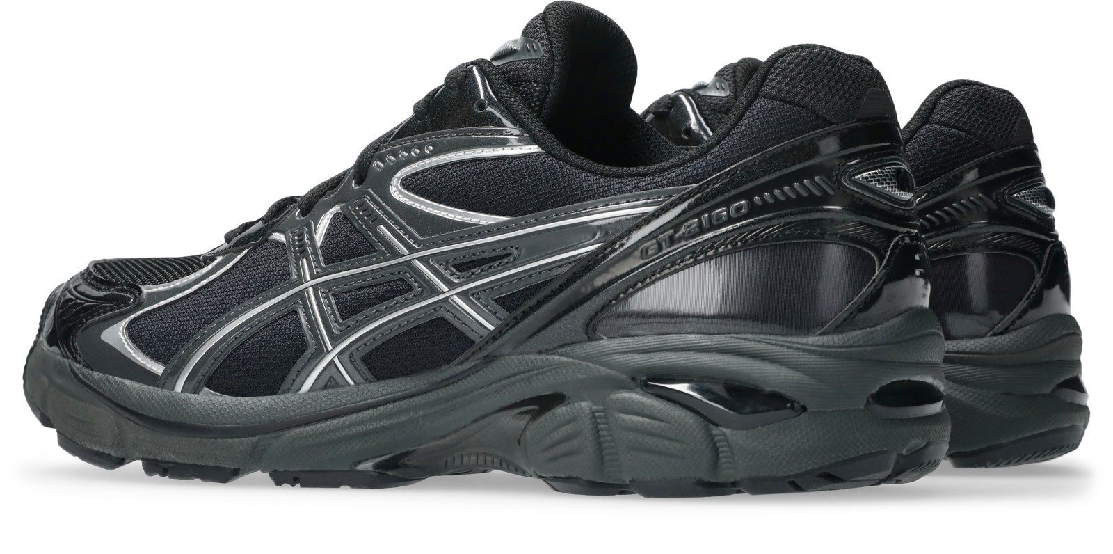 斜め後ろ:GT-2160の文字と分かれた底。写真:ASICS公式1203A764-001商品ページ