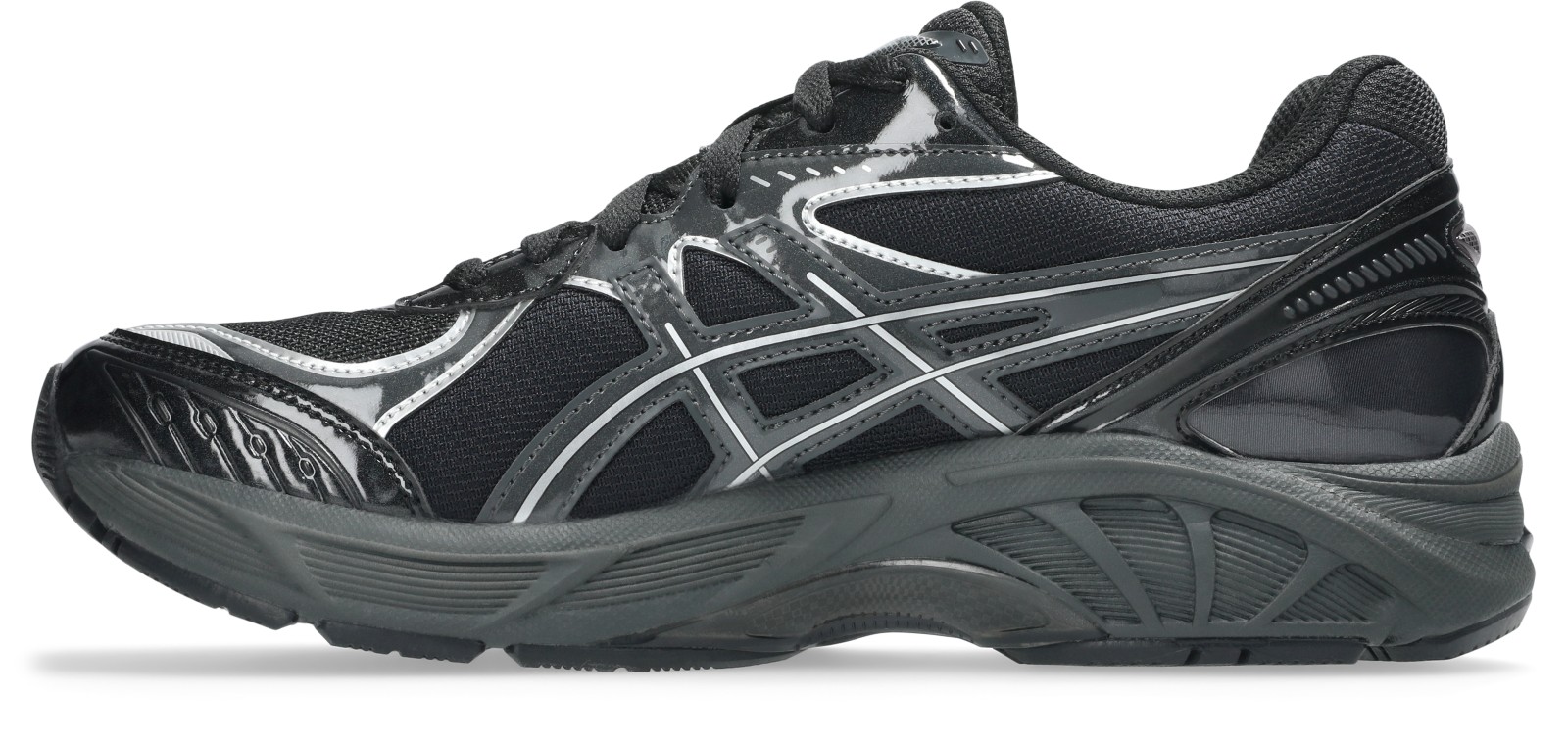 内側面:溝と面の切り替えが続く側壁。写真:ASICS公式1203A764-001商品ページ