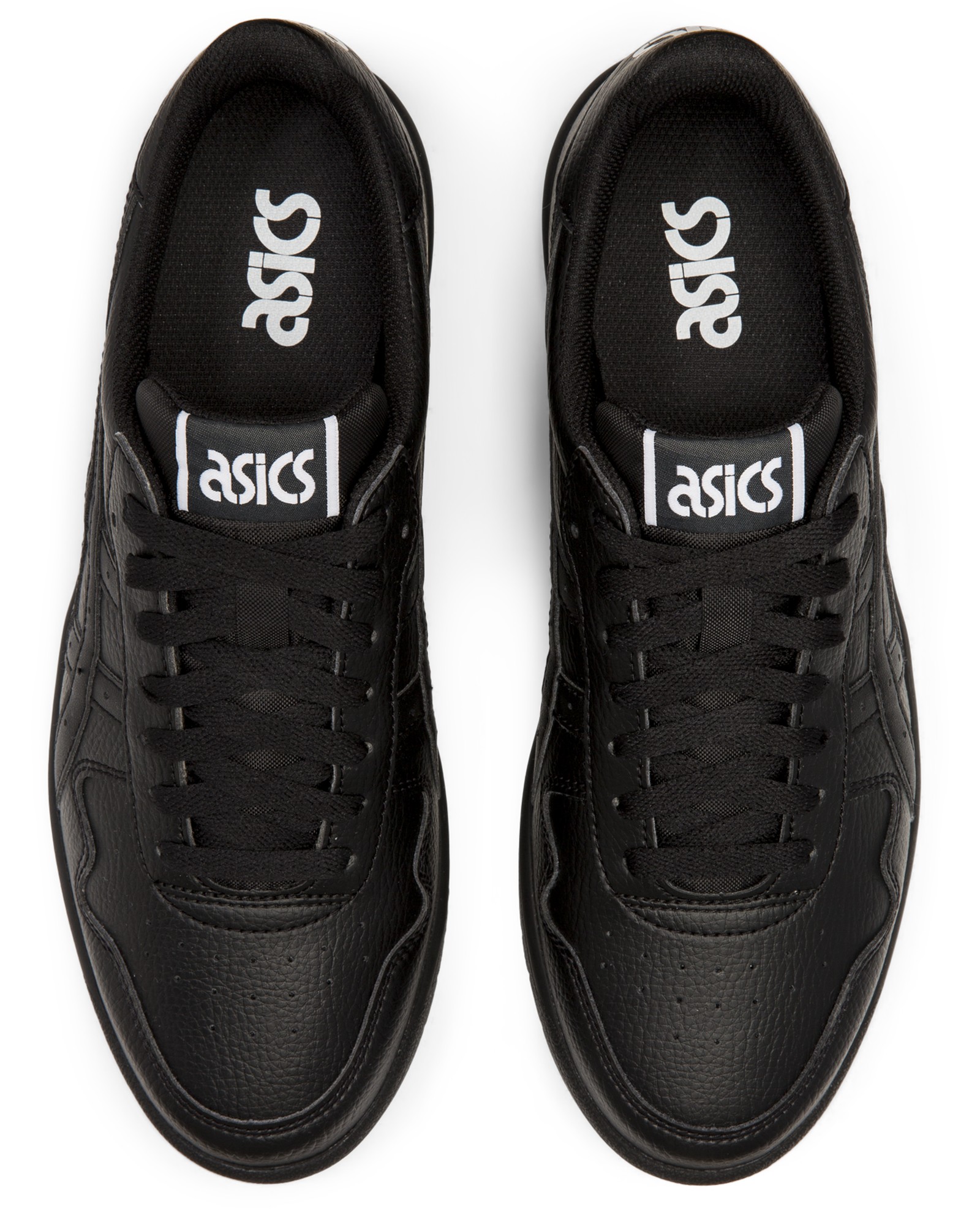 真上：タン・履き口・中敷のロゴ。写真：ASICS公式1191A163-001商品ページ