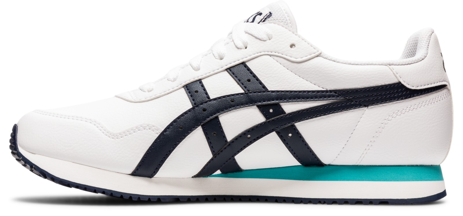 反対向きの側面：低い輪郭とパーツの縫い合わせ。写真：ASICS公式1191A301-100商品ページ