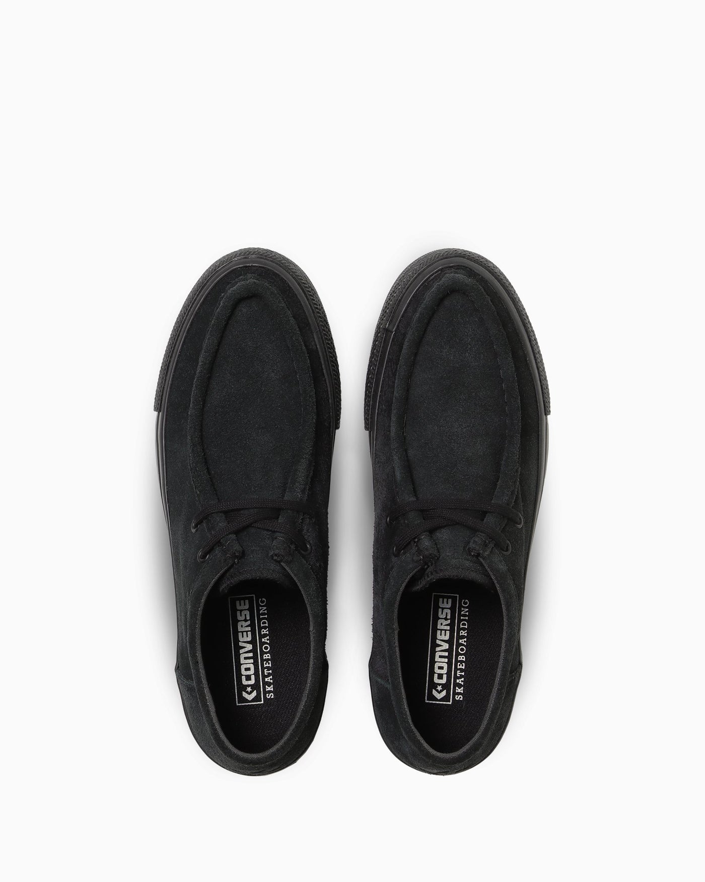 真上：甲を囲む縁と短いひも列。写真：CONVERSE公式34201741商品ページ